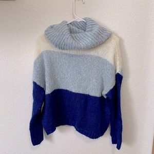 Cowl neck sweater